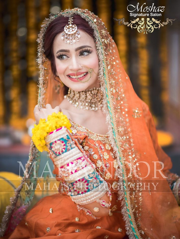 Preety Bride of Moshaz Beauty Salon