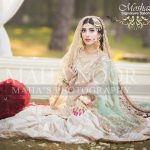 Urwa Hocane's bridal makeup at Moshaz Beauty Salon