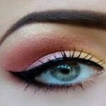 Pakistani bridal eye makeup